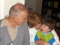 With Grandma Sara and Grandpa Yossi V